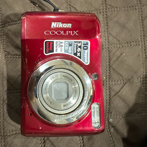 Nikon coolpix l20 red compact - nikon,