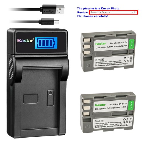 Kastar battery and lcd - battery, slim